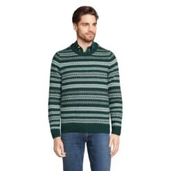 Lands' End Men's Lighthouse Fairisle Crew Sweater 9 Lands' End Men's Lighthouse Fairisle Crew Sweater -Lands' End Store GUEST b71e227e 5bab 4fe0 bb81 fde59b70d26d