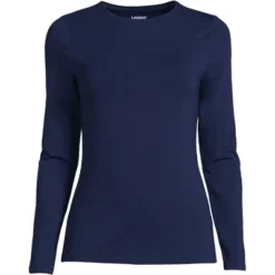 Lands' End Women's Plus Size Long Sleeve Lightweight Jersey Crew Neck Top -Lands' End Store GUEST b730940a 25cd 4226 b8e1 a71b9542fe6c