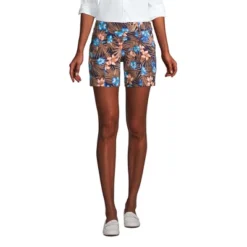 Lands' End Women's Mid Rise Starfish Knit 7" Utility Shorts -Lands' End Store GUEST b8eacced 8f3c 4803 ac56 446f58e5b194