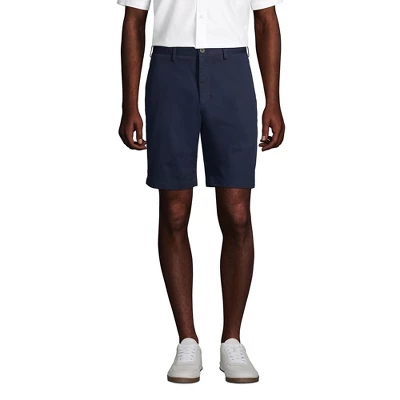 Lands' End Lands' End Men's Traditional Fit 9" No Iron Chino Shorts 3 Lands' End Lands' End Men's Traditional Fit 9" No Iron Chino Shorts - Image 3