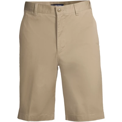 School Uniform Young Men's Plain Front Blend Chino Shorts 6 School Uniform Young Men's Plain Front Blend Chino Shorts - Image 6