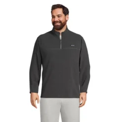 Lands' End Men's Fleece Quarter Zip Pullover -Lands' End Store GUEST bb193947 7812 462d 8c28 8b8dfc044581