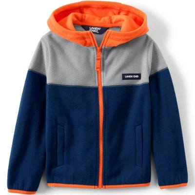 Lands' End Kids Fleece Full Zip Jacket With Hood 7 Lands' End Kids Fleece Full Zip Jacket With Hood - Image 7
