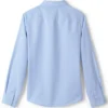 Lands' End School Uniform Girls Long Sleeve Oxford Dress Shirt