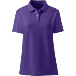 School Uniform Young Women's Short Sleeve Feminine Fit Mesh Polo Shirt -Lands' End Store GUEST bde0347a e954 4182 b79e c09843c68b75