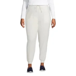 Lands' End Women's Tie Waist T100 Fleece Jogger Pants -Lands' End Store GUEST be0d1da2 0eeb 4ba3 8315 e34b8a69fd41