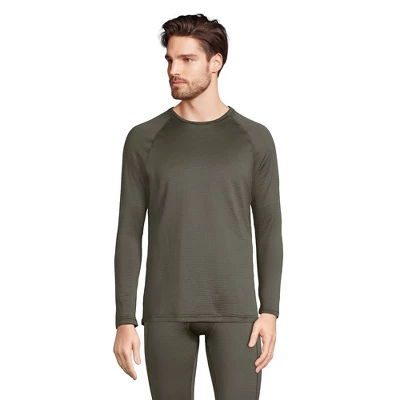 Lands' End Men's Crew Neck Expedition Thermaskin Long Underwear 7 Lands' End Men's Crew Neck Expedition Thermaskin Long Underwear - Image 7