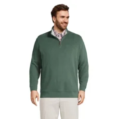 Lands' End Men's Bedford Rib Quarter Zip Sweater -Lands' End Store GUEST bf9491d3 b3a6 4bc1 94b4 41c8b8a09671