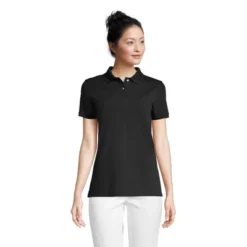 Lands' End Women's Tall Mesh Cotton Short Sleeve Polo Shirt -Lands' End Store GUEST bfb85a2b 7205 42d5 8088 88a1e0245dcb