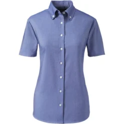 School Uniform Young Women's Short Sleeve Oxford Dress Shirt -Lands' End Store GUEST c058d47f 348e 4573 a51d fc5ec6eca048