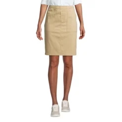 Lands' End Women's Mid Rise Elastic Waist Pull On Knockabout Chino Skort 12 Lands' End Women's Mid Rise Elastic Waist Pull On Knockabout Chino Skort -Lands' End Store GUEST c11d72d8 a5a4 4431 bd4a 141fe2e539a7