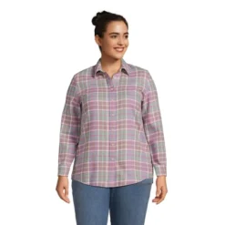 Lands' End Women's Flannel Shirt 23 Lands' End Women's Flannel Shirt -Lands' End Store GUEST c12da4a6 909c 4b24 8dfc fcbfd3d0e25d