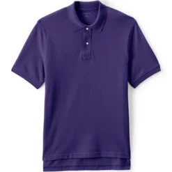 School Uniform Young Men's Short Sleeve Mesh Polo Shirt -Lands' End Store GUEST c1319458 219b 4d41 b96c 7c028588502a