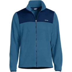 Lands' End Men's Fleece Full Zip Jacket -Lands' End Store GUEST c1699a25 3995 430e bc6e 272cdb53e5b5