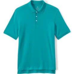 Lands' End School Uniform Men's Long Sleeve Interlock Polo Shirt -Lands' End Store GUEST c16bc1a0 b57f 47d7 be1e 6e00c1156e98