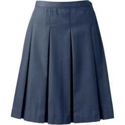 Lands' End Lands' End School Uniform Women's Poly-Cotton Box Pleat Skirt Top Of Knee 7 Lands' End Lands' End School Uniform Women's Poly-Cotton Box Pleat Skirt Top Of Knee -Lands' End Store GUEST c219ea74 81ee 487b 8986 df09eac27dcf