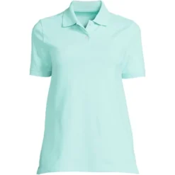 Lands' End Women's Mesh Cotton Short Sleeve Polo Shirt 28 Lands' End Women's Mesh Cotton Short Sleeve Polo Shirt -Lands' End Store GUEST c272ee7a f1a1 4d14 a397 6655943017a7