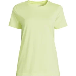 Lands' End Women's Relaxed Supima Cotton Short Sleeve Crewneck T-Shirt -Lands' End Store GUEST c406c1b6 57fb 44bb 9408 27941e252462
