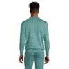 Lands' End Men's Serious Sweats Quarter Zip Polo