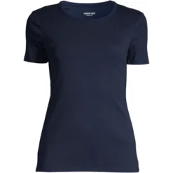 Lands' End Women's Tall All Cotton Short Sleeve Crewneck T-shirt 15 Lands' End Women's Tall All Cotton Short Sleeve Crewneck T-shirt -Lands' End Store GUEST c709feb2 190a 4ea4 9c33 473442c6f9e1 1