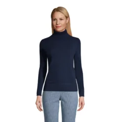 Lands' End Women's Tall Cashmere Turtleneck Sweater 5 Lands' End Women's Tall Cashmere Turtleneck Sweater -Lands' End Store GUEST c7da510f 8b02 45b4 a107 d3043f73c189