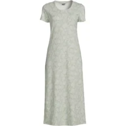 Lands' End Women's Cotton Short Sleeve Midcalf Nightgown 15 Lands' End Women's Cotton Short Sleeve Midcalf Nightgown -Lands' End Store GUEST c7fc53a4 e8ac 4508 be5a 4d48d764a86a