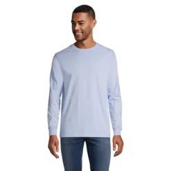 Lands' End Men's Super-T Long Sleeve T-Shirt -Lands' End Store GUEST c89ab687 b63a 40fa 9ea4 f664129000da