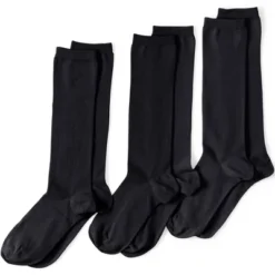 Lands' End Women's 3-Pack Seamless Toe Solid Trouser Socks -Lands' End Store GUEST c98e1eb1 a465 4c66 ab56 795fc7db1bff
