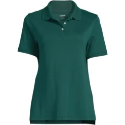Lands' End School Uniform Women's Short Sleeve Interlock Polo Shirt -Lands' End Store GUEST ca8dc3e2 46ea 43c0 bcfc 2f25924acb0b