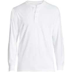 Lands' End Men's Super-T Long Sleeve Henley Shirt -Lands' End Store GUEST d0e64e53 d77a 4568 add0 7405f2d654da