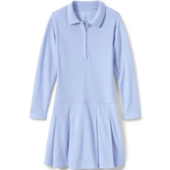 Lands' End School Uniform Girls Long Sleeve Mesh Polo Dress 10 Lands' End School Uniform Girls Long Sleeve Mesh Polo Dress -Lands' End Store GUEST d1163e5f 1ce6 4ca0 8aec af59e785e337