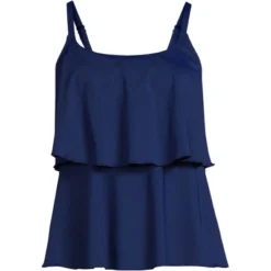 Lands' End Women's Chlorine Resistant Scoop Neck Tiered Tankini Swimsuit Top 10 Lands' End Women's Chlorine Resistant Scoop Neck Tiered Tankini Swimsuit Top -Lands' End Store GUEST d18c93a2 8f78 4d05 b2a4 4f9bef3b4e85