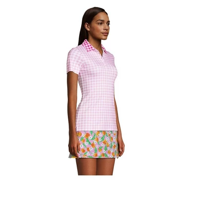 Lands' End Draper James X Lands' End Women's Short Sleeve Supima Polo Shirt 2 Lands' End Draper James X Lands' End Women's Short Sleeve Supima Polo Shirt - Image 2