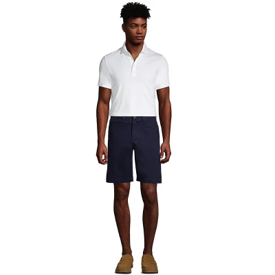 Lands' End Men's 9" Comfort Waist Comfort First Knockabout Chino Shorts 3 Lands' End Men's 9" Comfort Waist Comfort First Knockabout Chino Shorts - Image 3