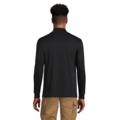 Lands' End Men's Super Soft Supima Mock Turtleneck