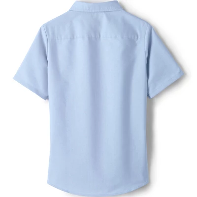 Lands' End School Uniform Girls Short Sleeve Oxford Dress Shirt 1 Lands' End School Uniform Girls Short Sleeve Oxford Dress Shirt
