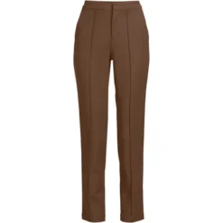 Lands' End Women's High Rise Bi Stretch Pintuck Pencil Ankle Pants -Lands' End Store GUEST d6a628b2 c3b4 4493 b102 4608600efe43