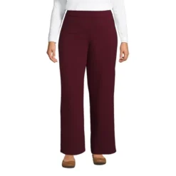Lands' End Women's Starfish Mid Rise Wide Leg Pull On Pants -Lands' End Store GUEST d77409f9 ed9f 4286 9ec2 4ed3f8d683b5