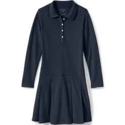 Lands' End School Uniform Girls Long Sleeve Mesh Polo Dress 11 Lands' End School Uniform Girls Long Sleeve Mesh Polo Dress -Lands' End Store GUEST d8c08b5a 4a3f 4707 8c10 bfd991a30c03
