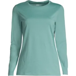 Lands' End Women's Tall Relaxed Supima Cotton Long Sleeve Crewneck T-Shirt 37 Lands' End Women's Tall Relaxed Supima Cotton Long Sleeve Crewneck T-Shirt -Lands' End Store GUEST dc000a0d c0bc 4f20 99fc 671ee861c936 1