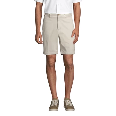 Lands' End Lands' End Men's Traditional Fit 9" No Iron Chino Shorts 6 Lands' End Lands' End Men's Traditional Fit 9" No Iron Chino Shorts - Image 6