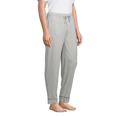 Lands' End Men's Brush Back Knit Pajama Pants 2 Lands' End Men's Brush Back Knit Pajama Pants - Image 2