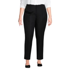 Lands' End Women's High Rise Bi Stretch Pintuck Pencil Ankle Pants -Lands' End Store GUEST de2e8310 3c23 4367 8a75 9d109f2e206d