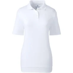 Lands' End Women's Short Sleeve Banded Bottom Polo Shirt -Lands' End Store GUEST de98b33a 60d2 4a8a a216 9889e68e99e5