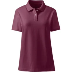 School Uniform Young Women's Short Sleeve Feminine Fit Mesh Polo Shirt -Lands' End Store GUEST decc49b5 c88c 48c8 8143 46955b6ddcba