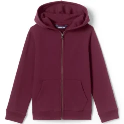 Lands' End School Uniform Kids Zip Front Sweatshirt -Lands' End Store GUEST e011f684 932c 43be 9361 f527432975fb