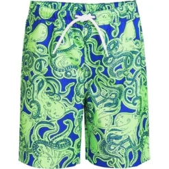 Lands' End Boys Slim Printed Volley Swim Trunks -Lands' End Store GUEST e0c24cdb e088 4747 977a 3faebc54f736