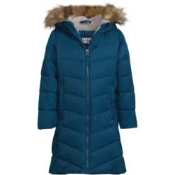 Lands' End Girls Winter Fleece Lined Down Alternative ThermoPlume Coat -Lands' End Store GUEST e11708b3 5321 4f09 9b69 03a396d6b756