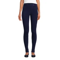 Lands' End Women's Starfish High Rise Pull On Knit Denim Skinny Jeans -Lands' End Store GUEST e1dd47be a66c 481a b6a4 aaf41d383be8
