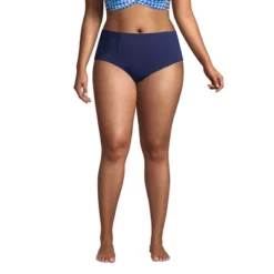Lands' End Draper James X Lands' End Women's Plus Size Chlorine Resistant Retro High Waisted Bikini Bottoms -Lands' End Store GUEST e2f8e3e6 0b00 45c3 9de1 e7bc46f8c89b